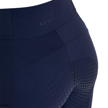 Damen-Leggings mit Vollgrip und perforierten Einsätzen
