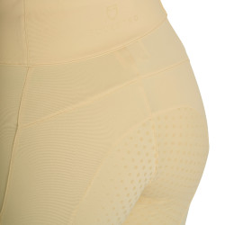 Damen-Leggings mit Vollgrip und perforierten Einsätzen