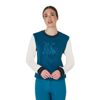 Damen-Sweatshirt EQ mit Rundhalsausschnitt