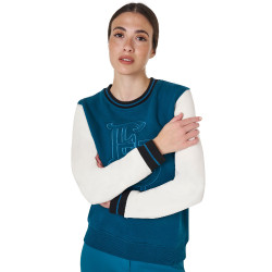 Damen-Sweatshirt EQ mit Rundhalsausschnitt