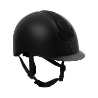 Damenhelm Azael Stone schmaler Schirm EN 1384-2023 zertifiziert