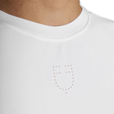 Herren Trainingsshirt aus technischem Gewebe mit Mikroperforationen