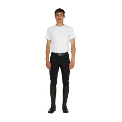 Herren Trainingsshirt aus technischem Gewebe mit Mikroperforationen
