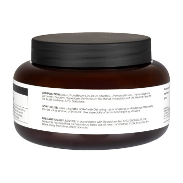 Erfrischendes Gel mit Malve und Johanniskraut 500 ml
