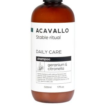 Shampoo mit Zitronella Geranie und Neem 500 ml