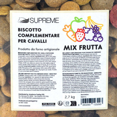 Pferdekekse Fruchtmischung 2,7 kg