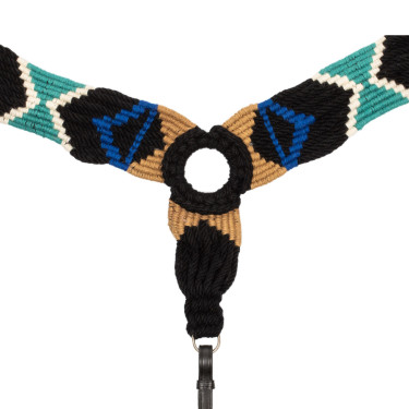 Mohair-Brustblatt mit Kreuzdesign