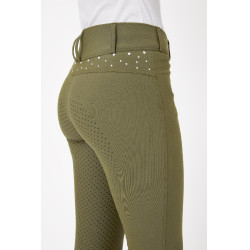 Damen Reithose mit hohem Bund mit Horze Kristallen