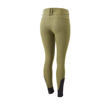 Damen Reithose mit hohem Bund mit Horze Kristallen