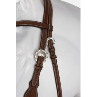 Futurity-Zaumzeug Western-Typ Knotenhalfter mit Conchos