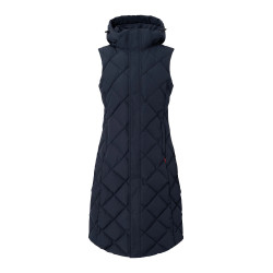 Gem Waxy lange Steppweste Damen B Vertigo