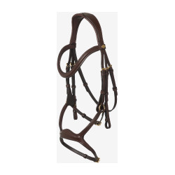 Kudos Sport-Trense Schwarz/Silber LeMieux Kudos Sport-Trense Schwarz/Silber LeMieux