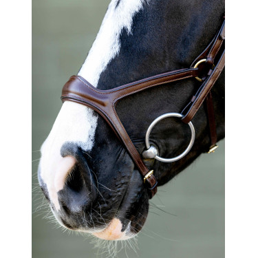 Kudos Sport-Trense Schwarz/Silber LeMieux Kudos Sport-Trense Schwarz/Silber LeMieux