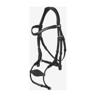 Arika Anatomische Trense Schwarz/Silber LeMieux