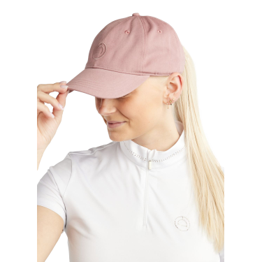MoBea Baumwollkappe mit Ton-in-Ton Logo-Stickerei Blush Montar MoBea Baumwollkappe mit Ton-in-Ton Logo-Stickerei Blush Montar