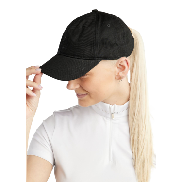 MoBea Baumwollkappe mit Ton-in-Ton Logo-Stickerei Blush Montar