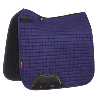 LeMieux Suede Dressur Schabracke Benetton Blau