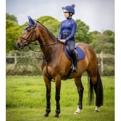 LeMieux Wildleder GP Square Schabracke Tintenblau