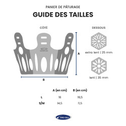Weidemaske fürs Pferd 35 mm Lami-Cell – Equitation