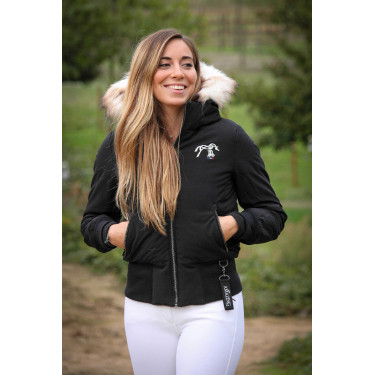 Reitjacke Pénélope Step mit Fleece & Kapuze