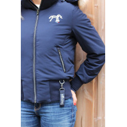 Reitjacke Pénélope Step mit Fleece & Kapuze