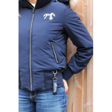 Reitjacke Pénélope Step mit Fleece & Kapuze