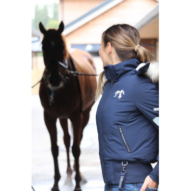 Reitjacke Pénélope Step mit Fleece & Kapuze