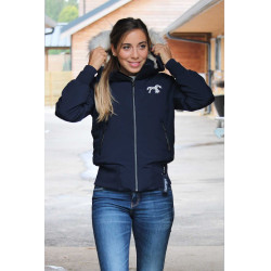 Reitjacke Pénélope Step mit Fleece & Kapuze