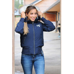 Reitjacke Pénélope Step mit Fleece & Kapuze