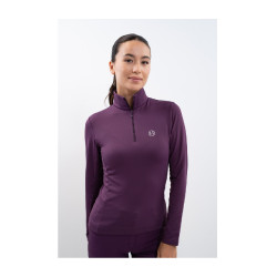 Langarm Reit-Polo Harcour Atlantic – warm & sportlich Langarm Reit-Polo Harcour Atlantic – warm & sportlich