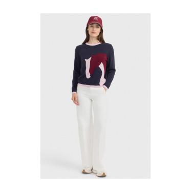 Kaschmir-Reitpullover Damen – Harcour Haras | Equi-Clic Kaschmir-Reitpullover Damen – Harcour Haras | Equi-Clic