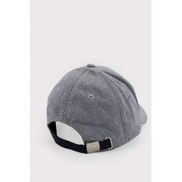 Harcour Come Reitkappe – elegantes Fischgrät-Design