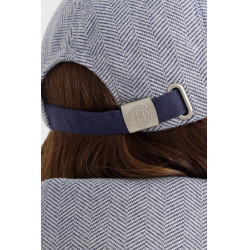 Harcour Come Reitkappe – elegantes Fischgrät-Design