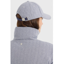 Harcour Come Reitkappe – elegantes Fischgrät-Design