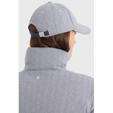 Harcour Come Reitkappe – elegantes Fischgrät-Design