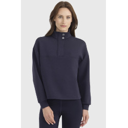Harcour Cassandre 1/2 Zip Reit-Sweatshirt Damen Harcour Cassandre 1/2 Zip Reit-Sweatshirt Damen