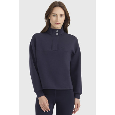 Harcour Cassandre 1/2 Zip Reit-Sweatshirt Damen Harcour Cassandre 1/2 Zip Reit-Sweatshirt Damen