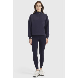 Harcour Cassandre 1/2 Zip Reit-Sweatshirt Damen Harcour Cassandre 1/2 Zip Reit-Sweatshirt Damen
