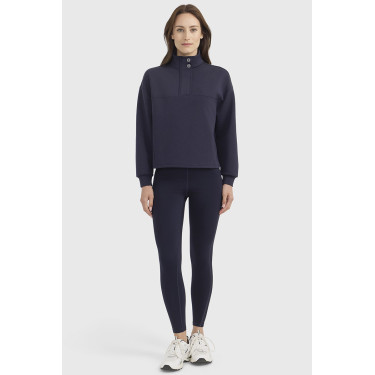 Harcour Cassandre 1/2 Zip Reit-Sweatshirt Damen Harcour Cassandre 1/2 Zip Reit-Sweatshirt Damen