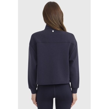 Harcour Cassandre 1/2 Zip Reit-Sweatshirt Damen Harcour Cassandre 1/2 Zip Reit-Sweatshirt Damen