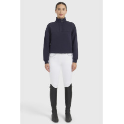 Harcour Cassandre 1/2 Zip Reit-Sweatshirt Damen Harcour Cassandre 1/2 Zip Reit-Sweatshirt Damen