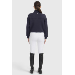 Harcour Cassandre 1/2 Zip Reit-Sweatshirt Damen Harcour Cassandre 1/2 Zip Reit-Sweatshirt Damen