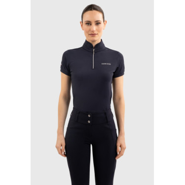 Damen Reit-Poloshirt Harcour Fuega – Kollektion France