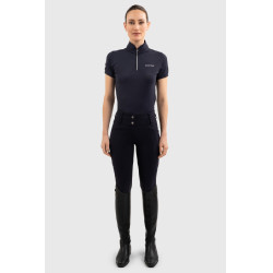Damen Reit-Poloshirt Harcour Fuega – Kollektion France