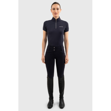 Damen Reit-Poloshirt Harcour Fuega – Kollektion France