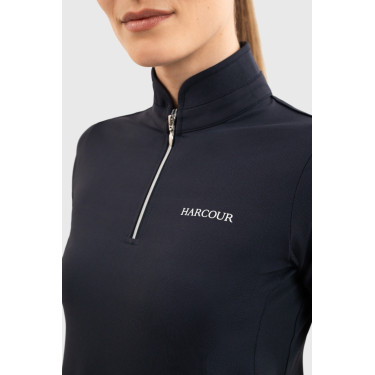 Damen Reit-Poloshirt Harcour Fuega – Kollektion France