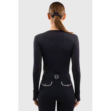 Harcour Bluvea Damen Langarmshirt – Reittraining Top