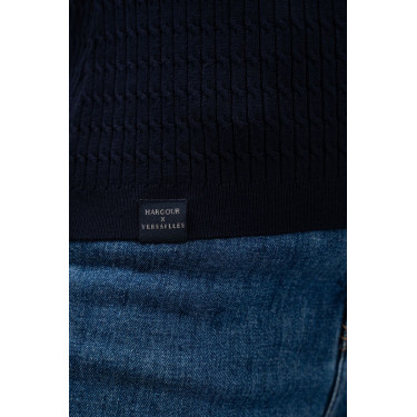 Damen Reitpullover V-Ausschnitt Harcour x Versailles