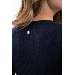 Damen Reitpullover V-Ausschnitt Harcour x Versailles