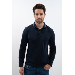 Herren Reit-Poloshirt langarm Harcour Malik